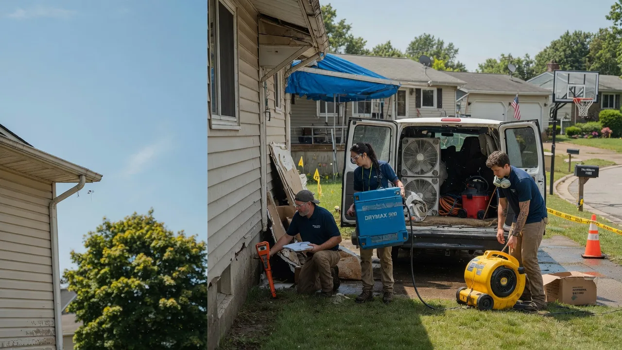 Ceiling Leak Cleanup in Starkweather, ND near me
