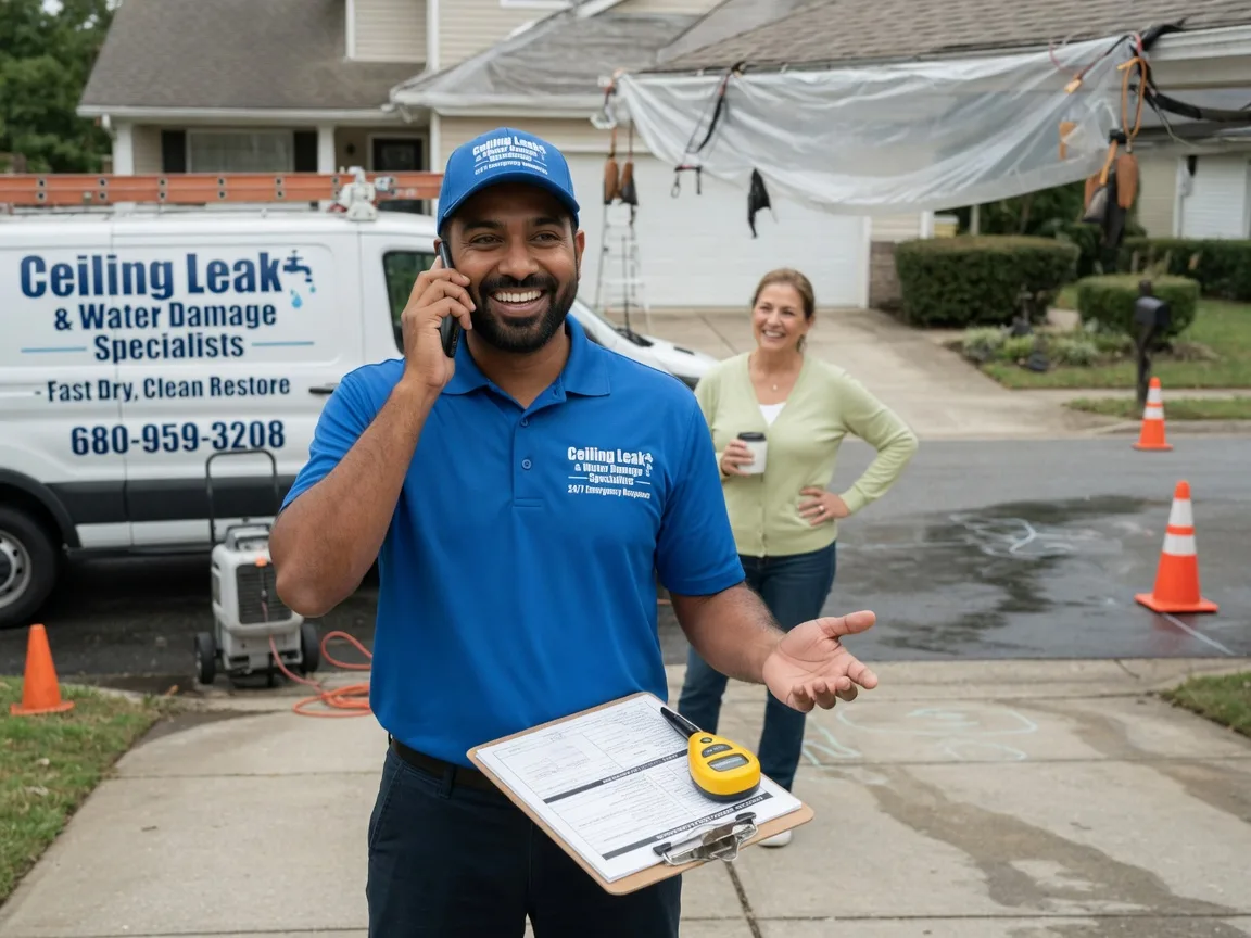 Ceiling Leak Cleanup Starkweather, ND FAQs
